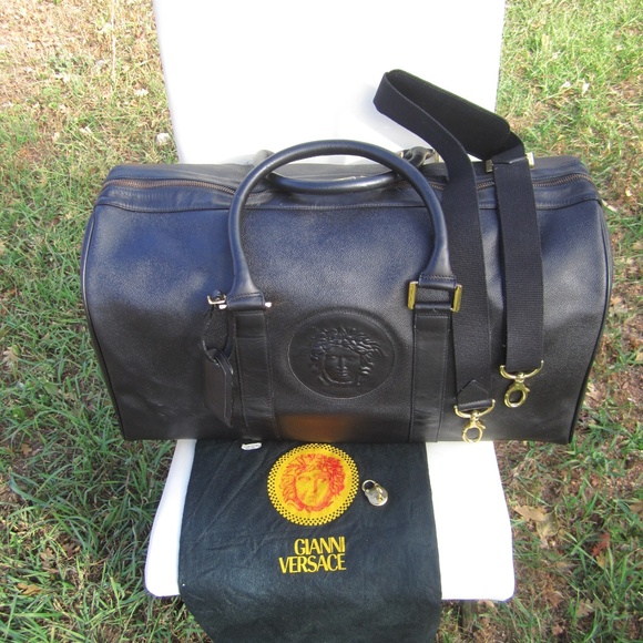 Versace Other - Gianni Versace Medusa Travel Duffle Bag